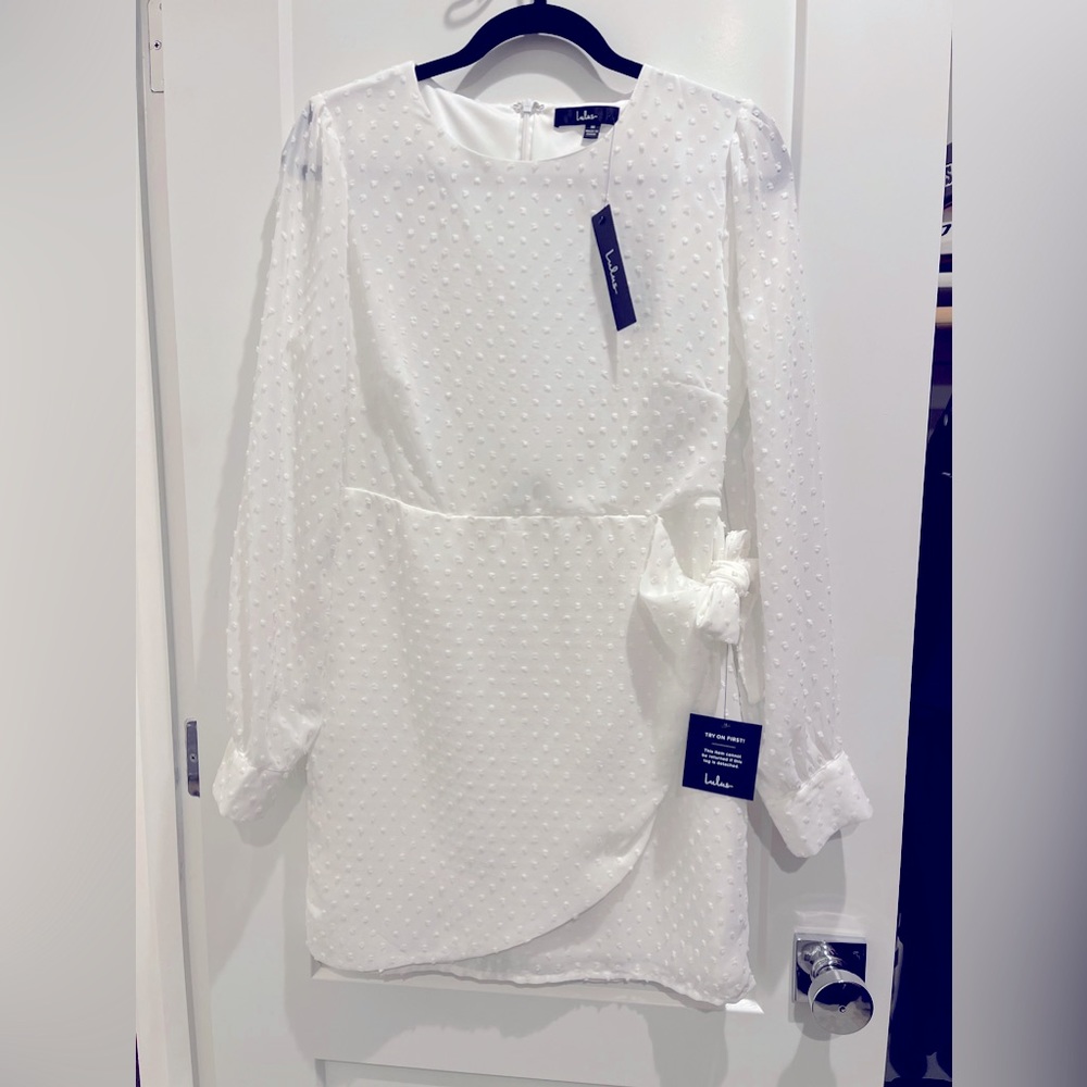 White lulus dress